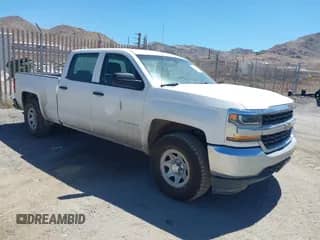 2017 Chevrolet Silverado 1500 Work Truck with VIN 3GCUKNEC9HG462592, listed as a IAAI auction lot 42634133 with 172,100 mi miles and . Bid and sale history available at DreamBid. Image 1.