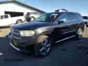 2013 Dodge Durango Citadel with VIN 1C4RDJEG1DC677649, listed as a Copart auction lot 89494135 with 158,796 mi miles and Clean title. Bid and sale history available at DreamBid. Image 1.