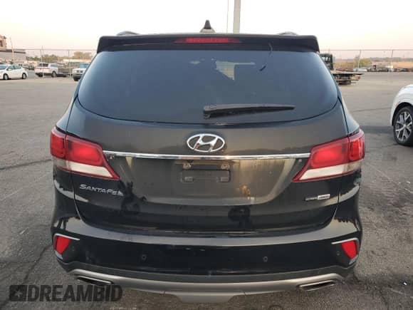 2017 Hyundai Santa Fe Limited Ultimate with VIN KM8SRDHF3HU212101, listed as a Copart auction lot 81273465 with 60,161 mi miles and Salvage title. Bid and sale history available at DreamBid. Image 6.