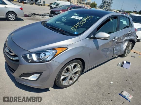 2013 Hyundai Elantra with VIN KMHD35LE1DU048095, listed as a Copart auction lot 70841005 with 108,086 mi miles and Salvage title. Bid and sale history available at DreamBid. Image 1.