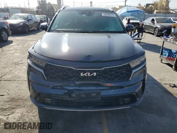 2023 Kia Sorento EX with VIN KNDRH4LG4P5175722, listed as a Copart auction lot 80898315 with 26,957 mi miles and Salvage title. Bid and sale history available at DreamBid. Image 5.
