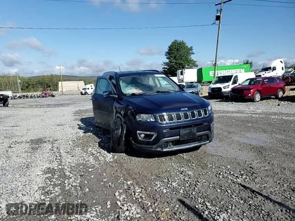 2021 Jeep Compass Limited with VIN 3C4NJDCB6MT568091, listed as a Copart auction lot 84178425 with 65,800 mi miles and Salvage title. Bid and sale history available at DreamBid. Image 14.