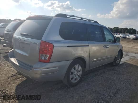 2007 Hyundai Entourage GLS с VIN KNDMC233376026979, выставлен на аукционе Copart как лот 70580294 с пробегом 226 718 миль миль и Списание • Salvage title. История ставок и продаж доступна на DreamBid. Изображение 3.