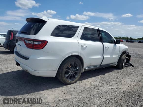 2022 Dodge Durango SXT z VIN 1C4RDJAG3NC156570, wystawiony jako Copart lot #66013565 z przebiegiem 58 840 mil mil oraz Czysty tytuł • Clean title. Historia ofert i sprzedaży dostępna na DreamBid. Obrazek 3.