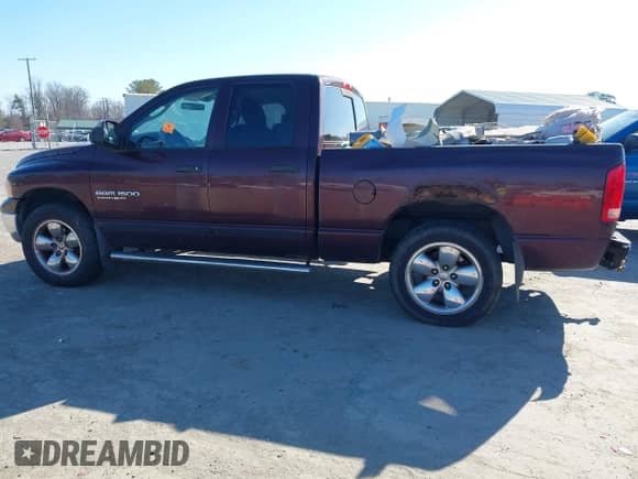 2005 Dodge 1500 SLT with VIN 1D7HU18N25S200568, listed as a IAAI auction lot 41714710 with 345,319 mi miles and . Bid and sale history available at DreamBid. Image 6.