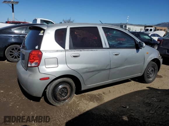 2004 Chevrolet Aveo с VIN KL1TD62674B156544, выставлен на аукционе Copart как лот 46866235 с пробегом 194 219 миль миль и Списание • Salvage title. История ставок и продаж доступна на DreamBid. Изображение 3.