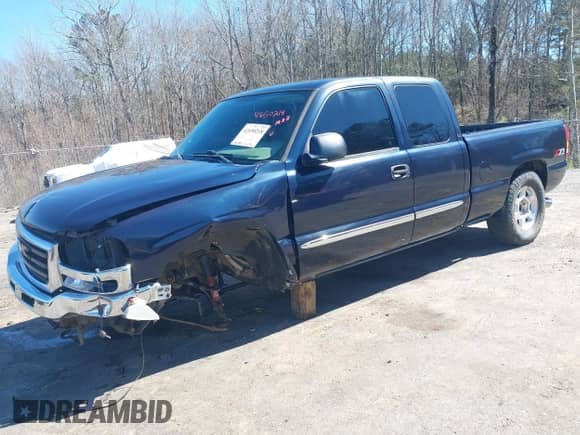 2006 GMC Sierra 1500 SLE1 with VIN 1GTEK19B66Z205370, listed as a IAAI auction lot 41650218 with 184,927 mi miles and . Bid and sale history available at DreamBid. Image 2.