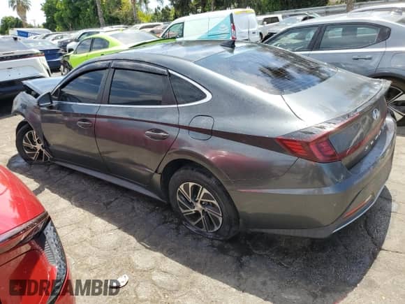 2020 Hyundai Sonata Blue с VIN KMHL24JJXLA009577, выставлен на аукционе Copart как лот 69128205 с пробегом 23 436 миль миль и Чистый • Clean title. История ставок и продаж доступна на DreamBid. Изображение 2.