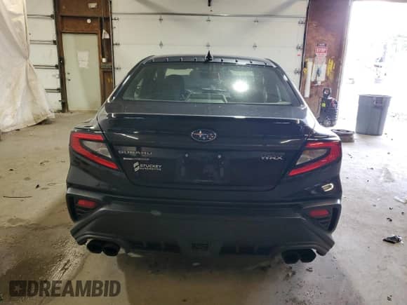 2022 Subaru WRX with VIN JF1VBAA69N9002184, listed as a Copart auction lot 70112135 with 46,944 mi miles and Salvage title. Bid and sale history available at DreamBid. Image 6.