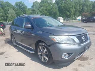 2015 Nissan Pathfinder SL с VIN 5N1AR2MM3FC601523, выставлен на аукционе IAAI как лот 42782702 с пробегом 166 956 миль миль и . История ставок и продаж доступна на DreamBid. Изображение 1.