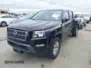 2024 Nissan Frontier SV with VIN 1N6ED1EJ4RN608893, listed as a IAAI auction lot 41298725 with 12,615 mi miles and . Bid and sale history available at DreamBid. Image 2.