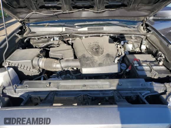 2023 Toyota Tacoma SR with VIN 3TMCZ5ANXPM559511, listed as a Copart auction lot 80508385 with 33,176 mi miles and Salvage title. Bid and sale history available at DreamBid. Image 11.