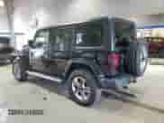 2021 Jeep Wrangler Unlimited Sahara High Altitude with VIN 1C4HJXEG9MW571844, listed as a Copart auction lot 81482334 with 77,409 mi miles and Salvage title. Bid and sale history available at DreamBid. Image 2.