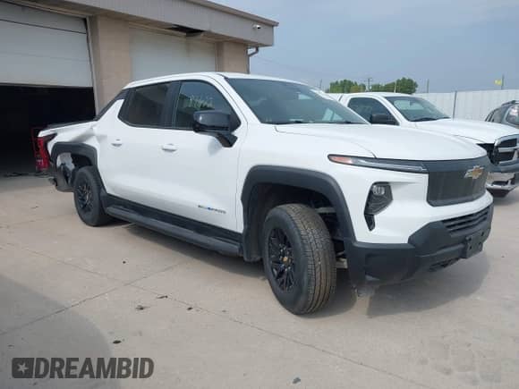 2024 Chevrolet Silverado EV Work Truck с VIN 1GC10VEL9RU203737, выставлен на аукционе IAAI как лот 42887622 с пробегом Не указан миль и . История ставок и продаж доступна на DreamBid. Изображение 1.