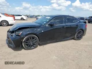 2020 Lexus IS 350 F Sport z VIN JTHGZ1E26L5017945, wystawiony jako Copart lot #66305315 z przebiegiem 66 251 mil mil oraz Szkoda całkowita • Salvage title. Historia ofert i sprzedaży dostępna na DreamBid. Obrazek 1.