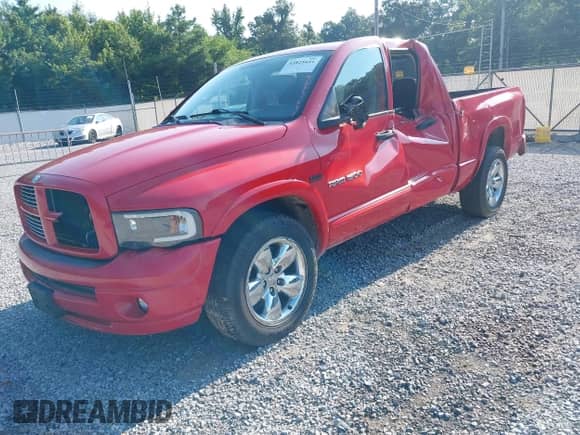 2005 Dodge 1500 SLT with VIN 1D7HA18D85S351382, listed as a IAAI auction lot 42821641 with 185,000 mi miles and . Bid and sale history available at DreamBid. Image 2.