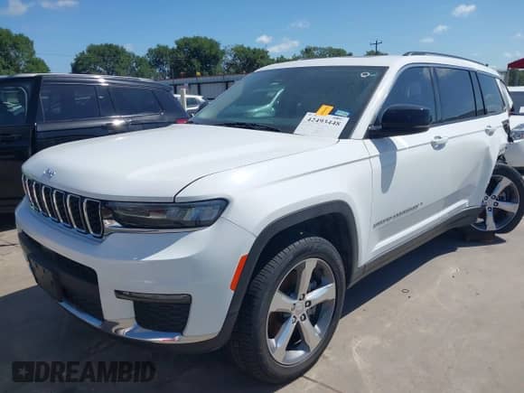 2022 Jeep Grand Cherokee Limited with VIN 1C4RJJBG7N8548123, listed as a IAAI auction lot 42493448 with 86,742 mi miles and . Bid and sale history available at DreamBid. Image 2.
