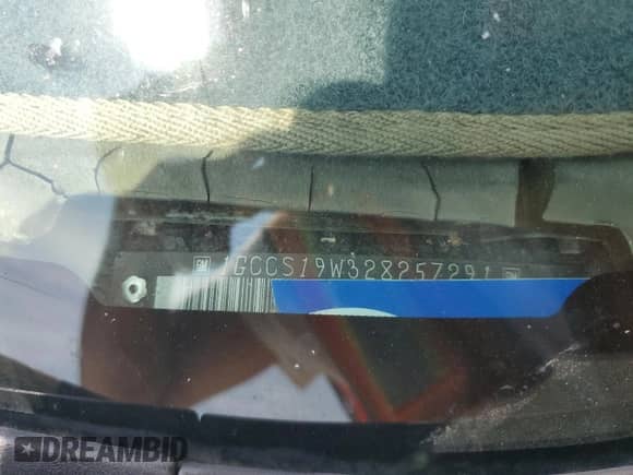 2002 Chevrolet S-10 LS с VIN 1GCCS19W328257291, выставлен на аукционе Copart как лот 66717975 с пробегом 241 235 миль миль и Списание • Salvage title. История ставок и продаж доступна на DreamBid. Изображение 13.