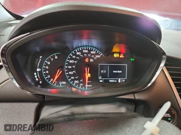 2018 Chevrolet Trax LT z VIN 3GNCJLSB9JL366027, wystawiony jako Copart lot #70519205 z przebiegiem 79 852 mil mil oraz Nie do naprawy • Non repairable. Historia ofert i sprzedaży dostępna na DreamBid. Obrazek 9.