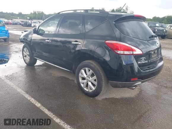 2014 Nissan Murano SV with VIN JN8AZ1MW0EW500487, listed as a IAAI auction lot 42722566 with 115,424 mi miles and . Bid and sale history available at DreamBid. Image 3.