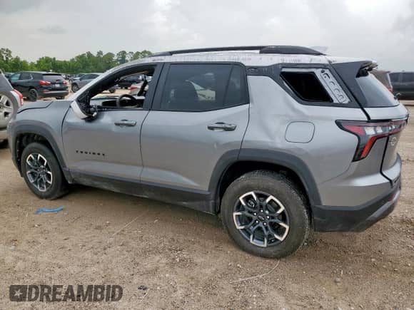2025 Chevrolet Equinox AWD ACTIV z VIN 3GNAXSEG8SL162960, wystawiony jako Copart lot #63110705 z przebiegiem 5 585 mil mil oraz Szkoda całkowita • Salvage title. Historia ofert i sprzedaży dostępna na DreamBid. Obrazek 2.
