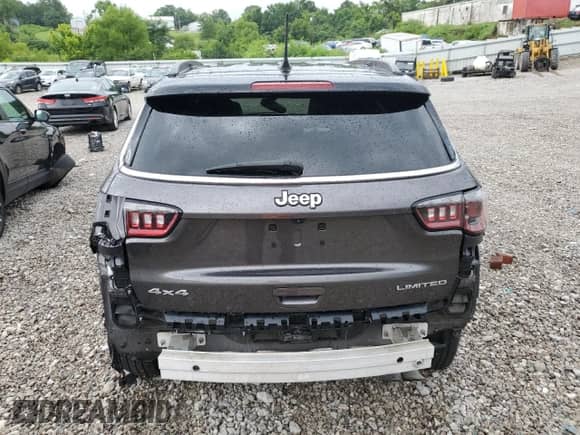 2022 Jeep Compass (RED) Edition with VIN 3C4NJDCB8NT113826, listed as a Copart auction lot 65605475 with 41,146 mi miles and Salvage title. Bid and sale history available at DreamBid. Image 6.