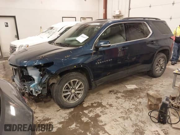 2022 Chevrolet Traverse LT Cloth с VIN 1GNEVGKW2NJ169057, выставлен на аукционе IAAI как лот 41615577 с пробегом 48 122 миль миль и . История ставок и продаж доступна на DreamBid. Изображение 2.