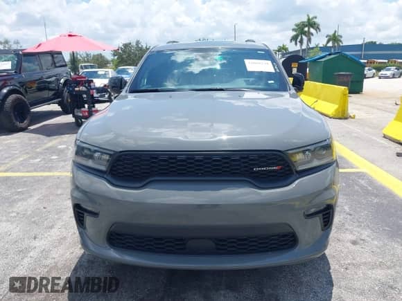 2023 Dodge Durango GT Premium with VIN 1C4RDJDG9PC637552, listed as a IAAI auction lot 42669239 with 43,853 mi miles and . Bid and sale history available at DreamBid. Image 6.