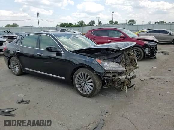 2016 Hyundai Equus Signature с VIN KMHGH4JH2GU102952, выставлен на аукционе Copart как лот 63366075 с пробегом 73 429 миль миль и Списание • Salvage title. История ставок и продаж доступна на DreamBid. Изображение 13.