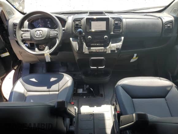 2023 Ram ProMaster Cargo с VIN 3C6MRVJG5PE574568, выставлен на аукционе Copart как лот 56159885 с пробегом 24 424 миль миль и Списание • Salvage title. История ставок и продаж доступна на DreamBid. Изображение 8.