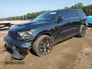 2021 Dodge Durango SRT Hellcat with VIN 1C4SDJH90MC740867, listed as a Copart auction lot 69685065 with 43,833 mi miles and Salvage title. Bid and sale history available at DreamBid. Image 1.