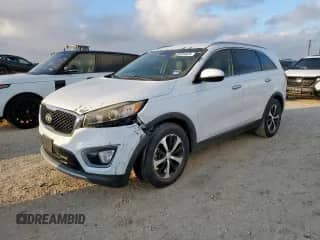 2016 Kia Sorento EX with VIN 5XYPH4A10GG038371, listed as a Copart auction lot 84934625 with 123,562 mi miles and Salvage title. Bid and sale history available at DreamBid. Image 1.