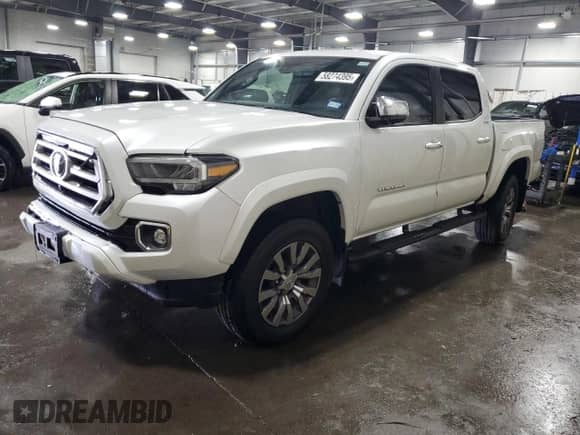 2021 Toyota Tacoma Limited with VIN 3TYGZ5AN1MT044009, listed as a Copart auction lot 58274395 with 44,545 mi miles and Salvage title. Bid and sale history available at DreamBid. Image 1.