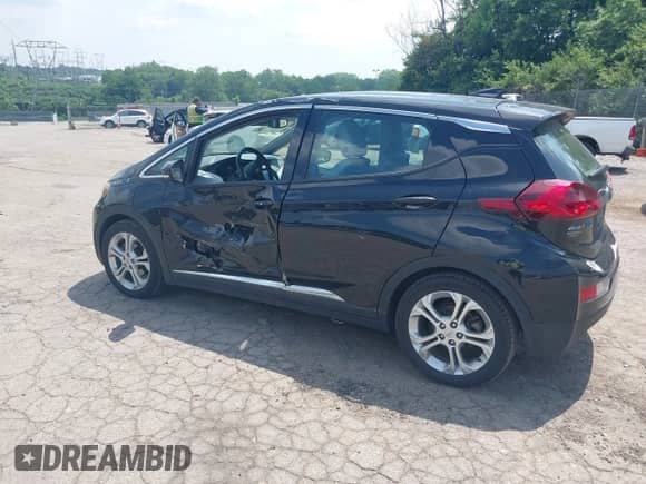 2020 Chevrolet Bolt EV LT with VIN 1G1FY6S08L4128026, listed as a IAAI auction lot 42569096 with 57,607 mi miles and . Bid and sale history available at DreamBid. Image 3.