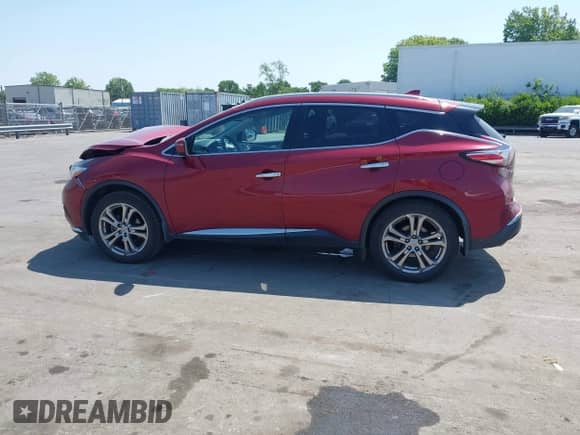 2018 Nissan Murano SV z VIN 5N1AZ2MHXJN141566, wystawiony jako IAAI lot #42070591 z przebiegiem 98 593 mil mil oraz . Historia ofert i sprzedaży dostępna na DreamBid. Obrazek 14.