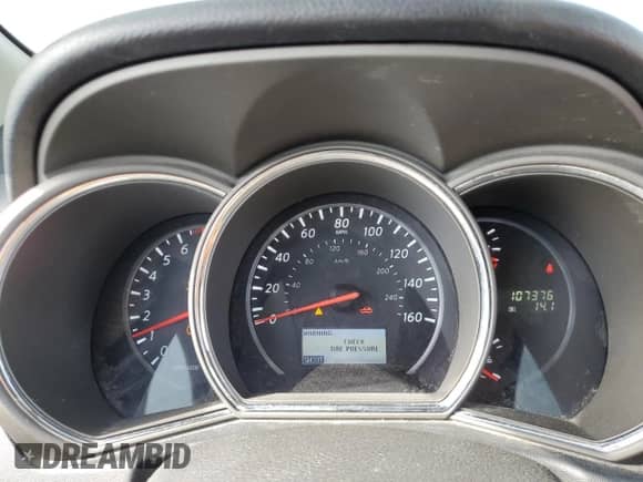 2014 Nissan Murano with VIN JN8AZ1FY5EW302437, listed as a Copart auction lot 54912135 with 107,376 mi miles and Salvage title. Bid and sale history available at DreamBid. Image 9.