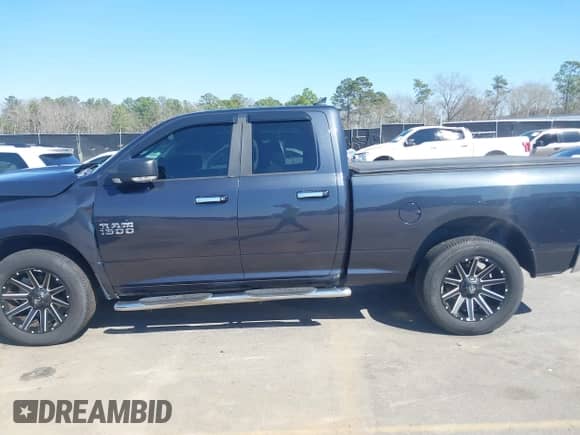2018 Ram 1500 Big Horn with VIN 1C6RR7GG0JS218820, listed as a IAAI auction lot 41747621 with 114,959 mi miles and . Bid and sale history available at DreamBid. Image 14.