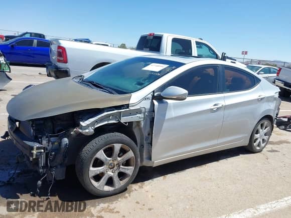 2012 Hyundai Elantra GLS with VIN KMHDH4AE7CU281749, listed as a IAAI auction lot 42748994 with 153,669 mi miles and . Bid and sale history available at DreamBid. Image 15.