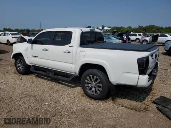 2021 Toyota Tacoma Limited with VIN 3TMGZ5AN3MM444231, listed as a Copart auction lot 59712815 with 53,549 mi miles and Salvage title. Bid and sale history available at DreamBid. Image 2.
