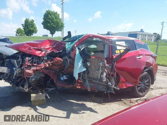 2021 Nissan Murano Platinum with VIN 5N1AZ2DS9MC121532, listed as a IAAI auction lot 42248100 with Not provided miles and . Bid and sale history available at DreamBid. Image 14.