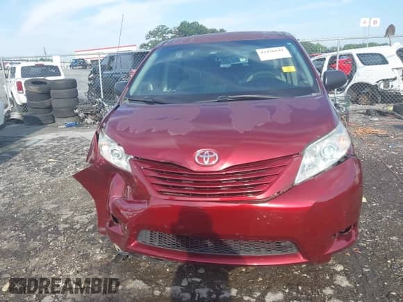 2012 Toyota Sienna with VIN 5TDZK3DC9CS254637, listed as a IAAI auction lot 42476641 with 257,860 mi miles and . Bid and sale history available at DreamBid. Image 12.