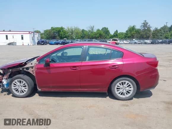 2017 Subaru Impreza Premium with VIN 4S3GKAD65H3629082, listed as a IAAI auction lot 42427417 with 65,609 mi miles and . Bid and sale history available at DreamBid. Image 14.