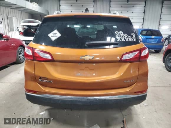 2018 Chevrolet Equinox LT с VIN 2GNAXSEV5J6127648, выставлен на аукционе Copart как лот 82047304 с пробегом 94 939 миль миль и Списание • Salvage title. История ставок и продаж доступна на DreamBid. Изображение 6.