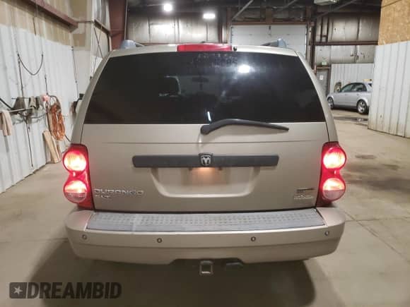 2008 Dodge Durango SLT with VIN 1D8HB48N18F141707, listed as a Copart auction lot 59990705 with 188,147 mi miles and Salvage title. Bid and sale history available at DreamBid. Image 6.
