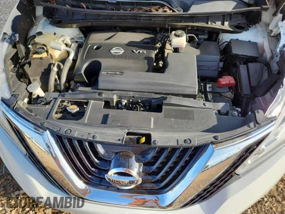 2016 Nissan Murano Platinum with VIN 5N1AZ2MH8GN152512, listed as a Copart auction lot 70671905 with 164,245 mi miles and Salvage title. Bid and sale history available at DreamBid. Image 12.