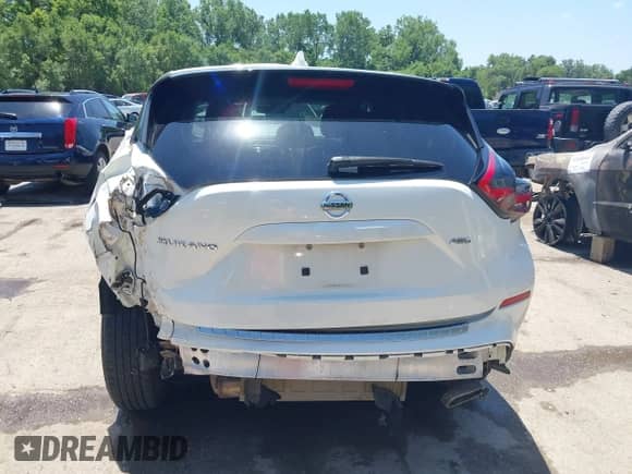 2020 Nissan Murano S with VIN 5N1AZ2AS5LN175689, listed as a IAAI auction lot 42561818 with 62,097 mi miles and . Bid and sale history available at DreamBid. Image 16.