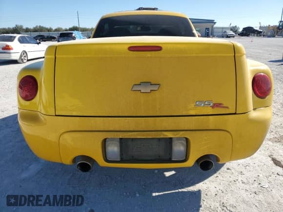 2004 Chevrolet SSR LS с VIN 1GCES14P24B105517, выставлен на аукционе Copart как лот 87929735 с пробегом 166 906 миль миль и Списание • Salvage title. История ставок и продаж доступна на DreamBid. Изображение 6.