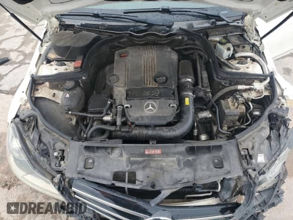 2014 Mercedes-Benz C 250 Sport with VIN WDDGF4HB6EA924346, listed as a Copart auction lot 55314195 with 175,583 mi miles and Salvage title. Bid and sale history available at DreamBid. Image 11.