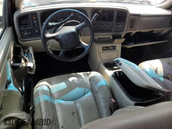 2001 Chevrolet Tahoe LT with VIN 1GNEC13T11R144184, listed as a Copart auction lot 57570885 with Not provided miles and Salvage title. Bid and sale history available at DreamBid. Image 8.