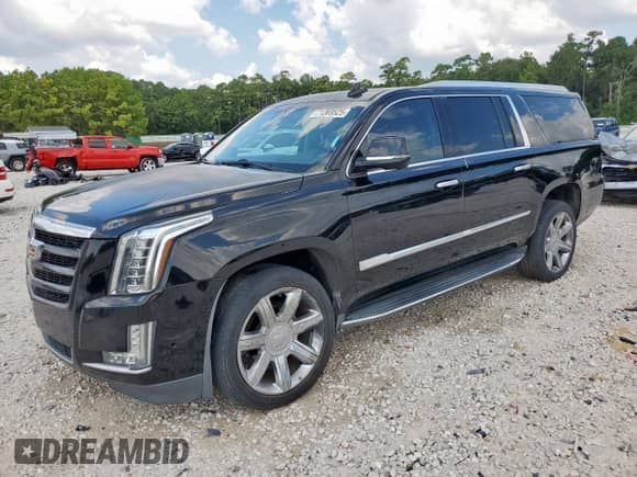 2018 Cadillac Escalade ESV Premium Luxury с VIN 1GYS3JKJ3JR185423, выставлен на аукционе Copart как лот 71369525 с пробегом 157 113 миль миль и Списание • Salvage title. История ставок и продаж доступна на DreamBid. Изображение 1.